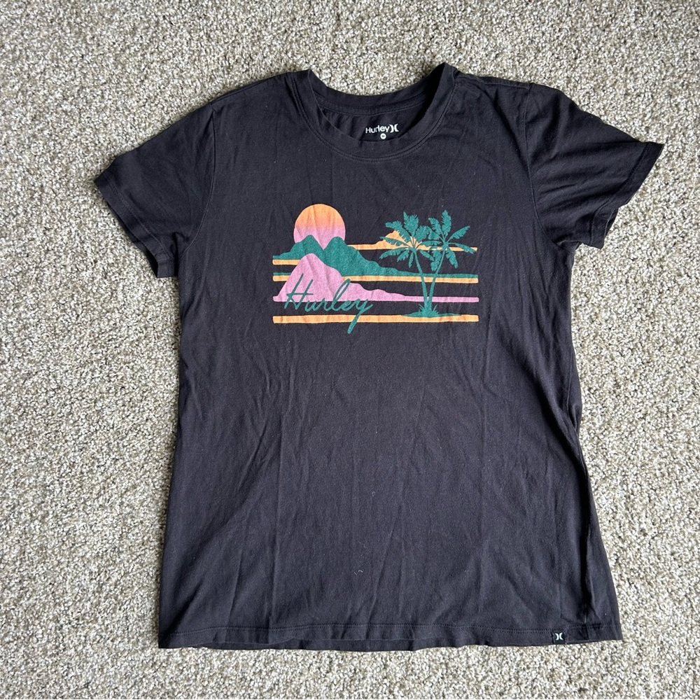 Hurley Charcoal Cotton Tee